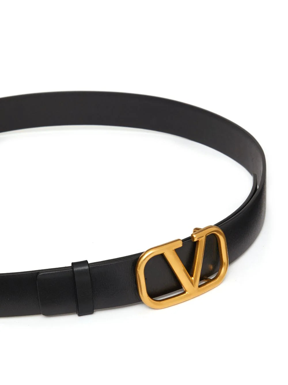 Valentino Garavani Vlogo Signature Belt In Calfskin