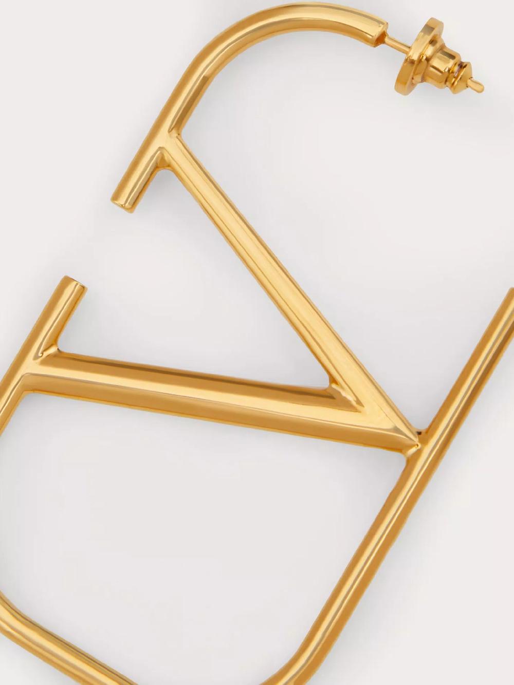 Valentino Garavani Vlogo Signature Earrings In Metal