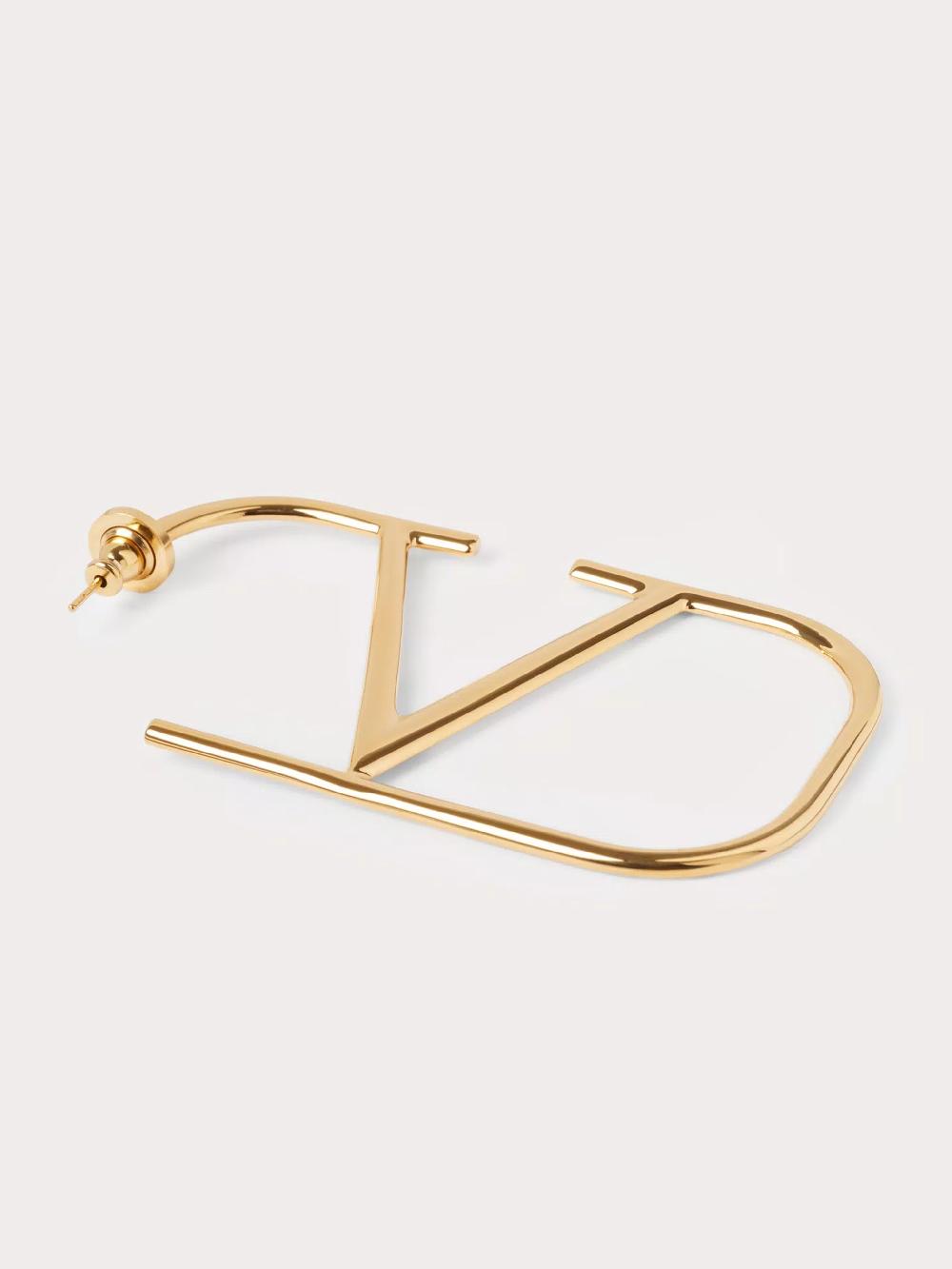 Valentino Garavani Vlogo Signature Earrings In Metal