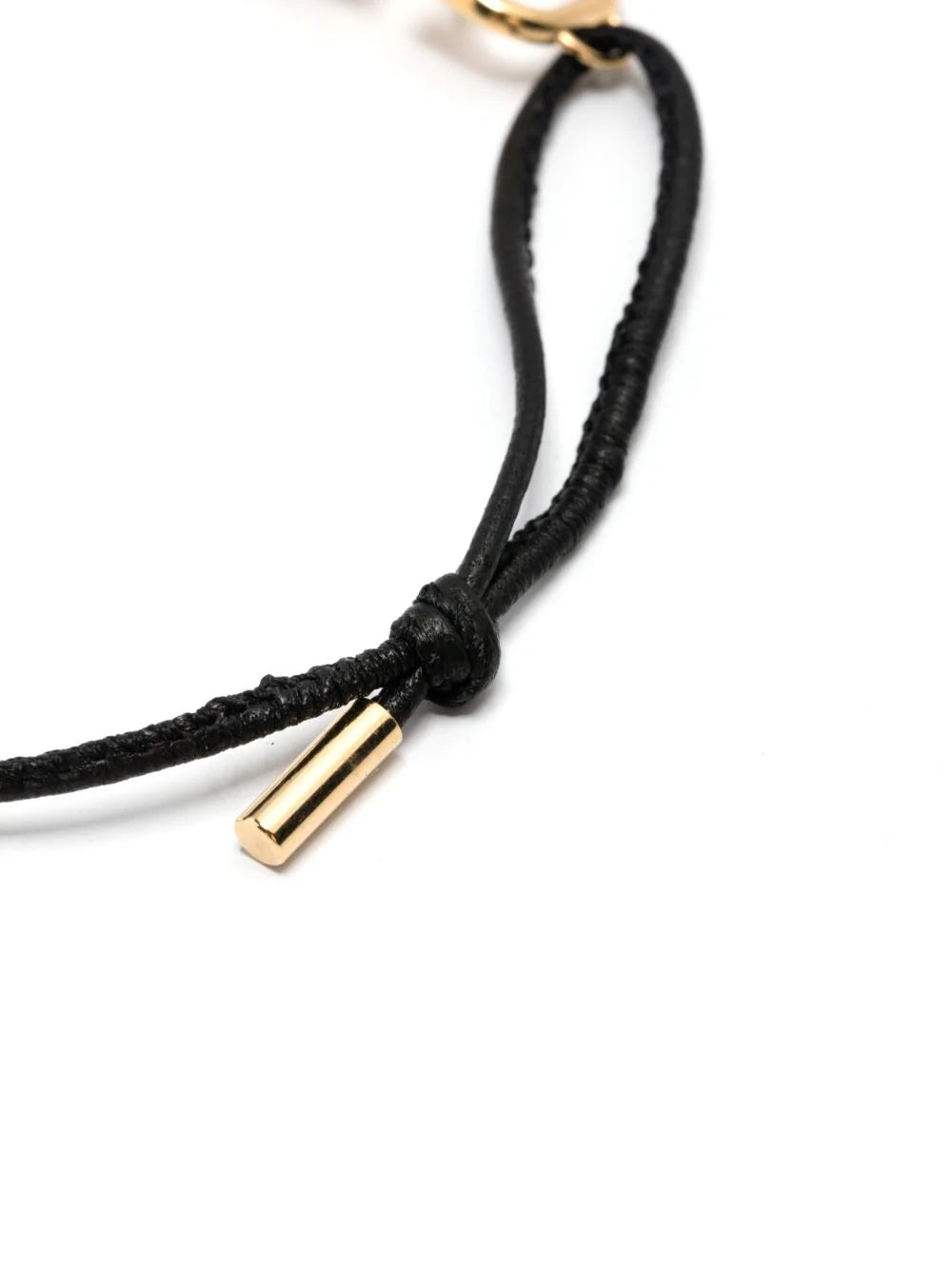 Valentino Garavani Vlogo Signature Leather Bracelet