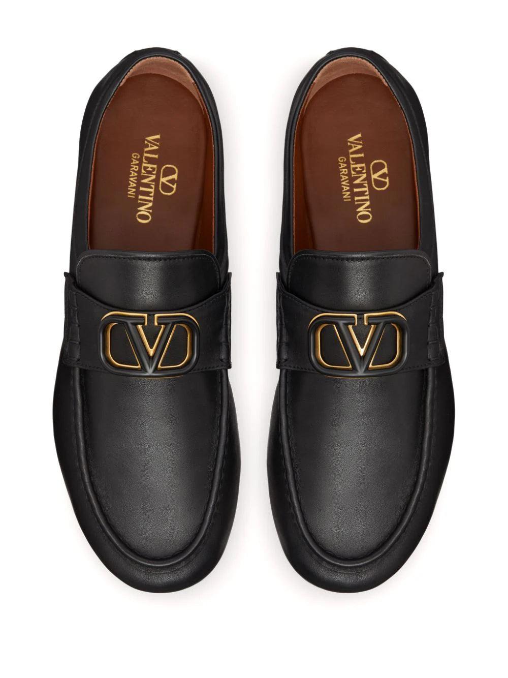 Valentino Garavani Vlogo Signature Loafer In Nappa Leather