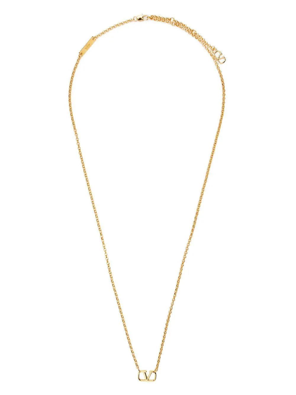 Valentino Garavani Vlogo Signature Necklace In Metal