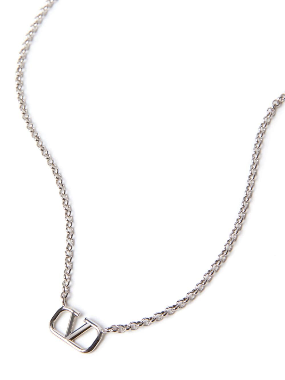 Valentino Garavani Vlogo Signature Necklace In Metal
