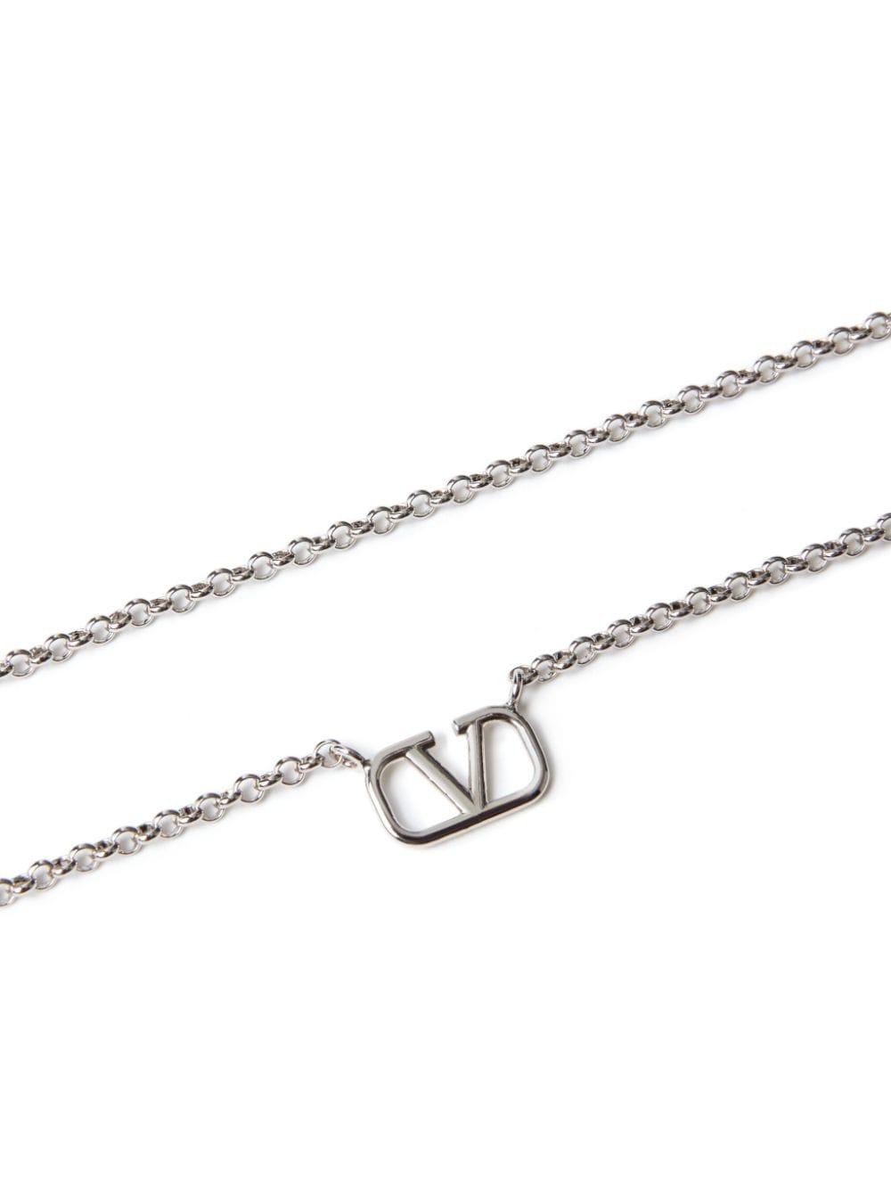 Valentino Garavani Vlogo Signature Necklace In Metal