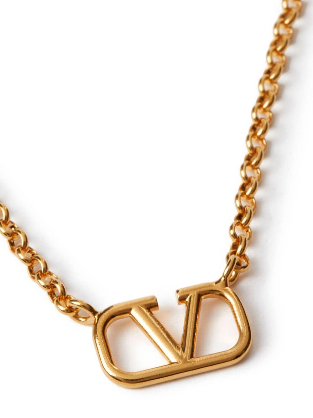 Valentino Garavani Vlogo Signature Necklace In Metal