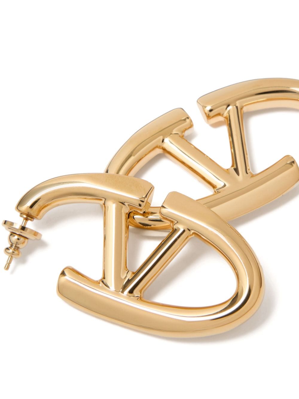 Valentino Garavani Vlogo The Bold Edition Metal Earrings