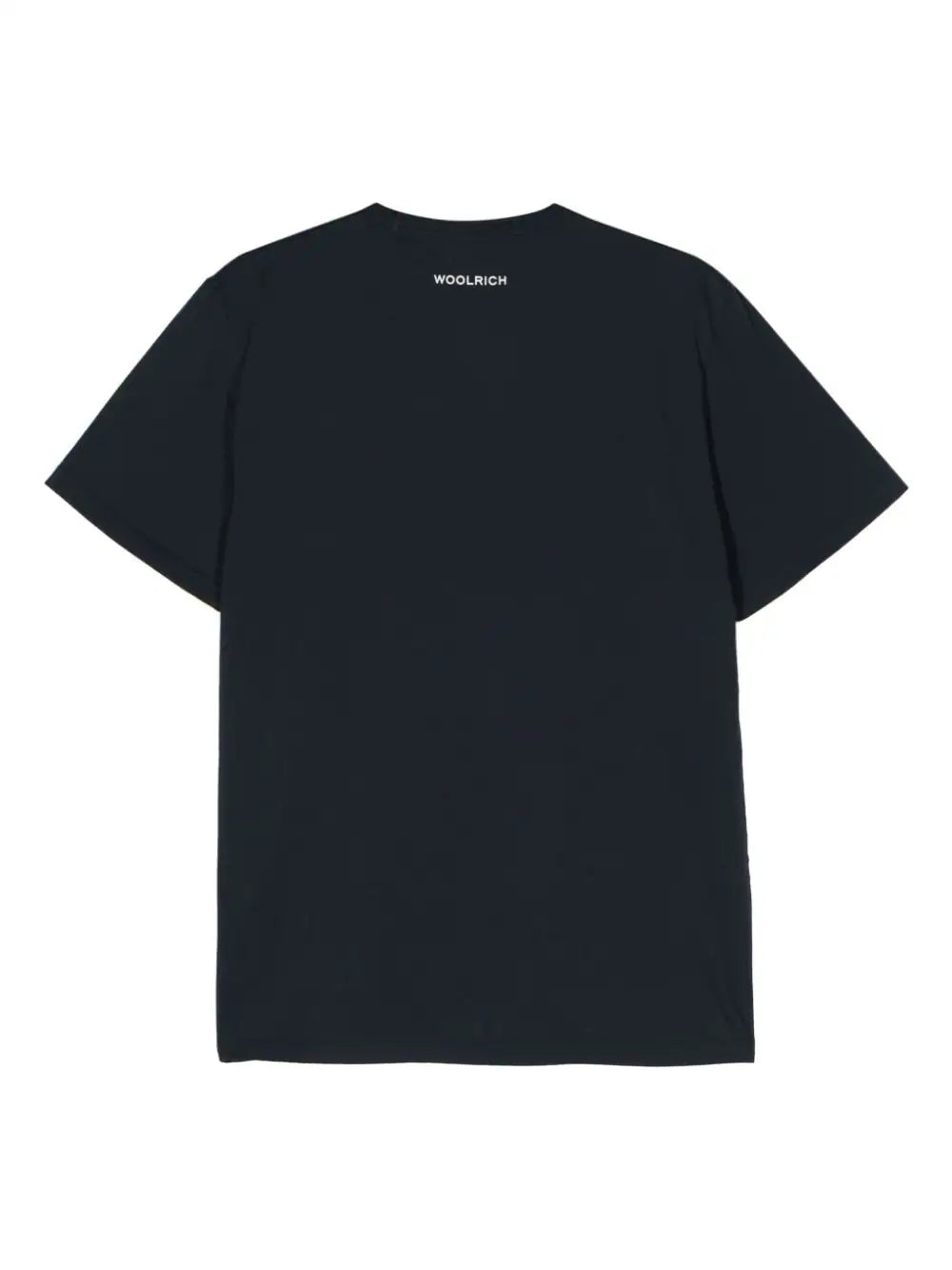 WOOLRICH Cotton T-shirt With Landscape Print