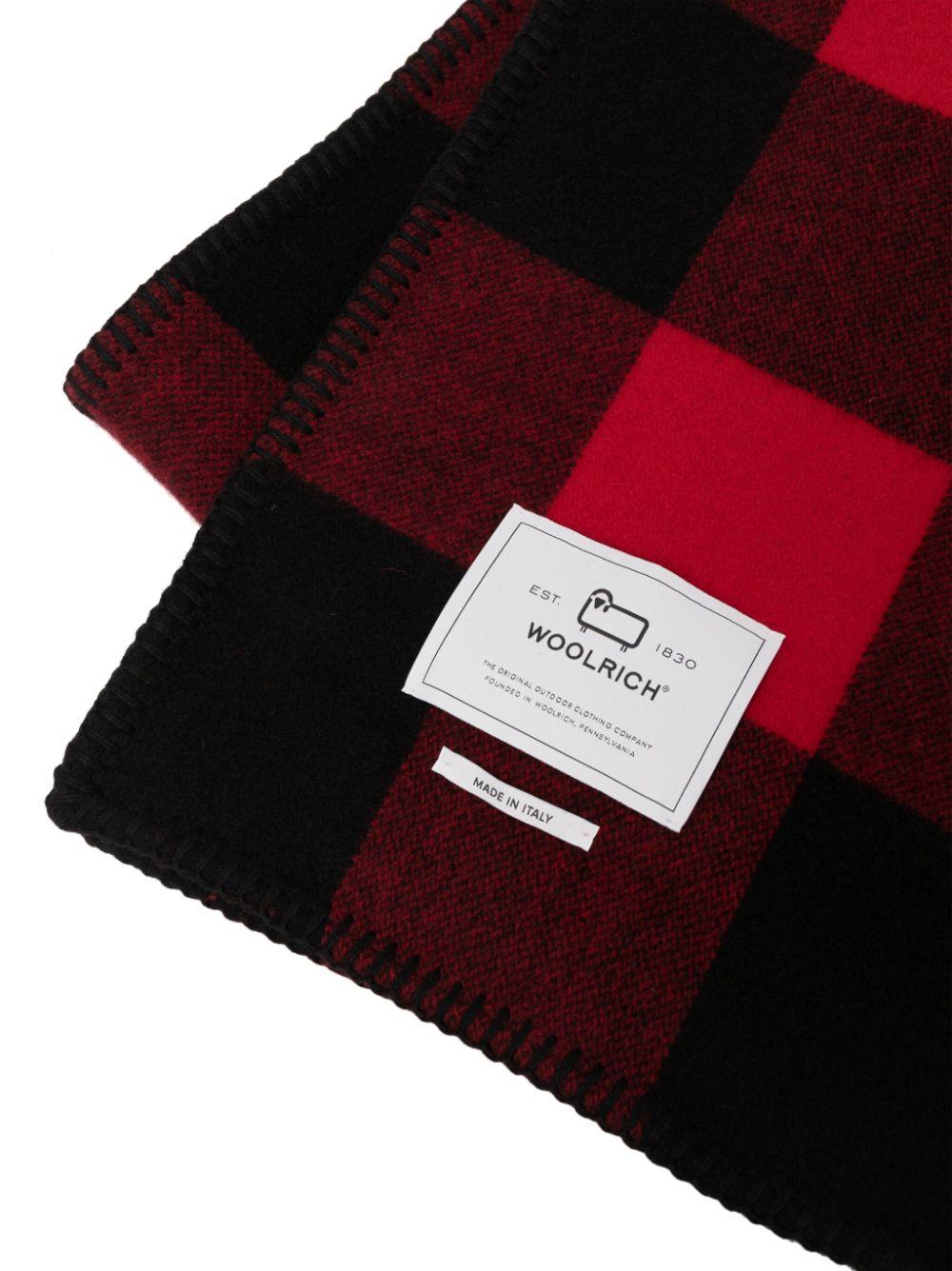 WOOLRICH Double-face Buffalo Check Blanket