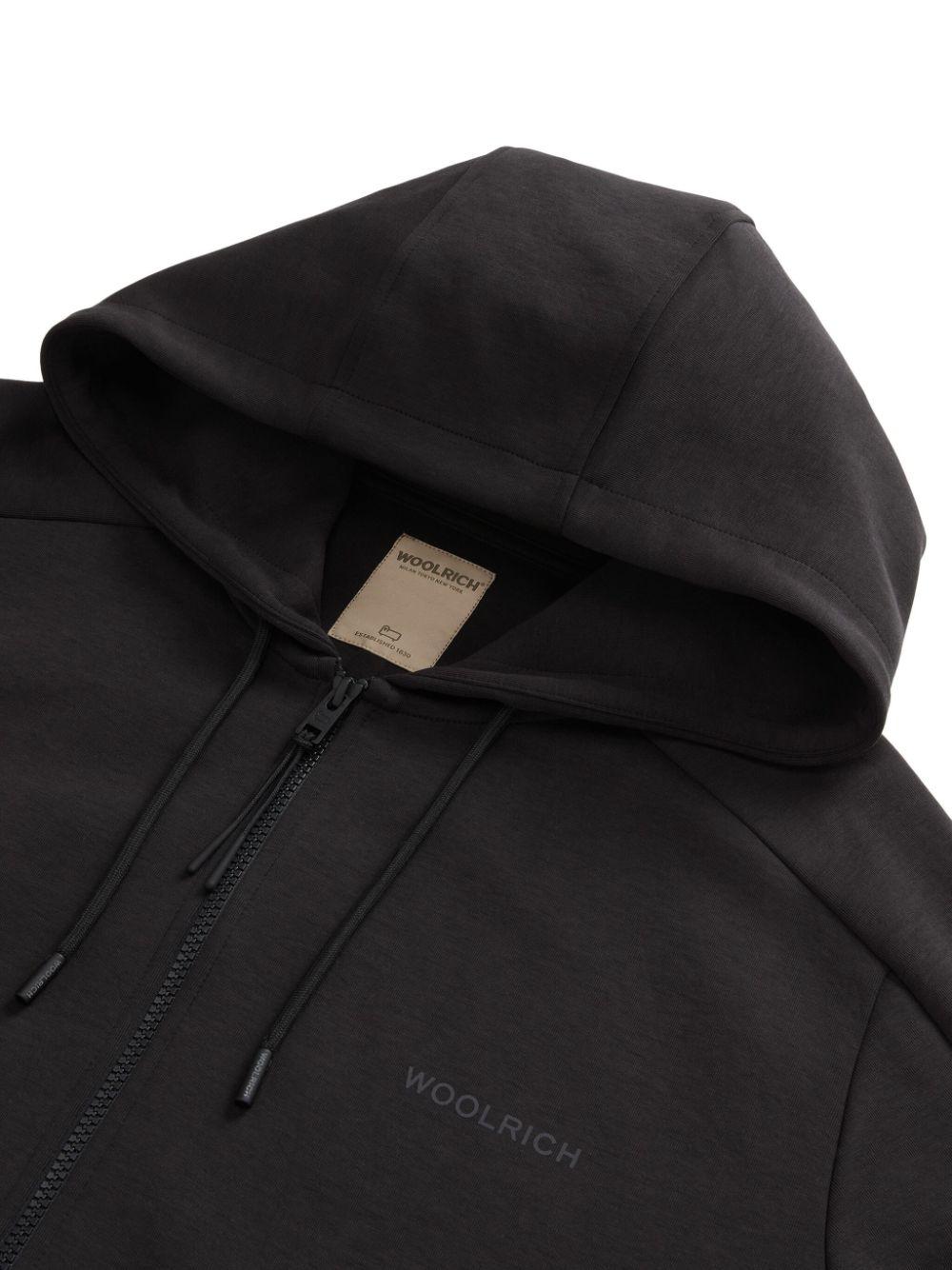 WOOLRICH Full-zip Tech Sweatshirt