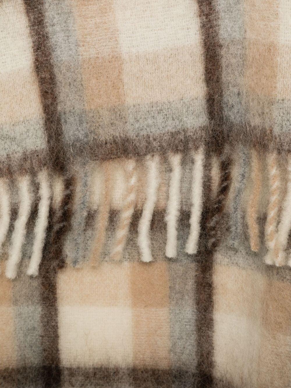 WOOLRICH Hooded Wool Cape Scarf
