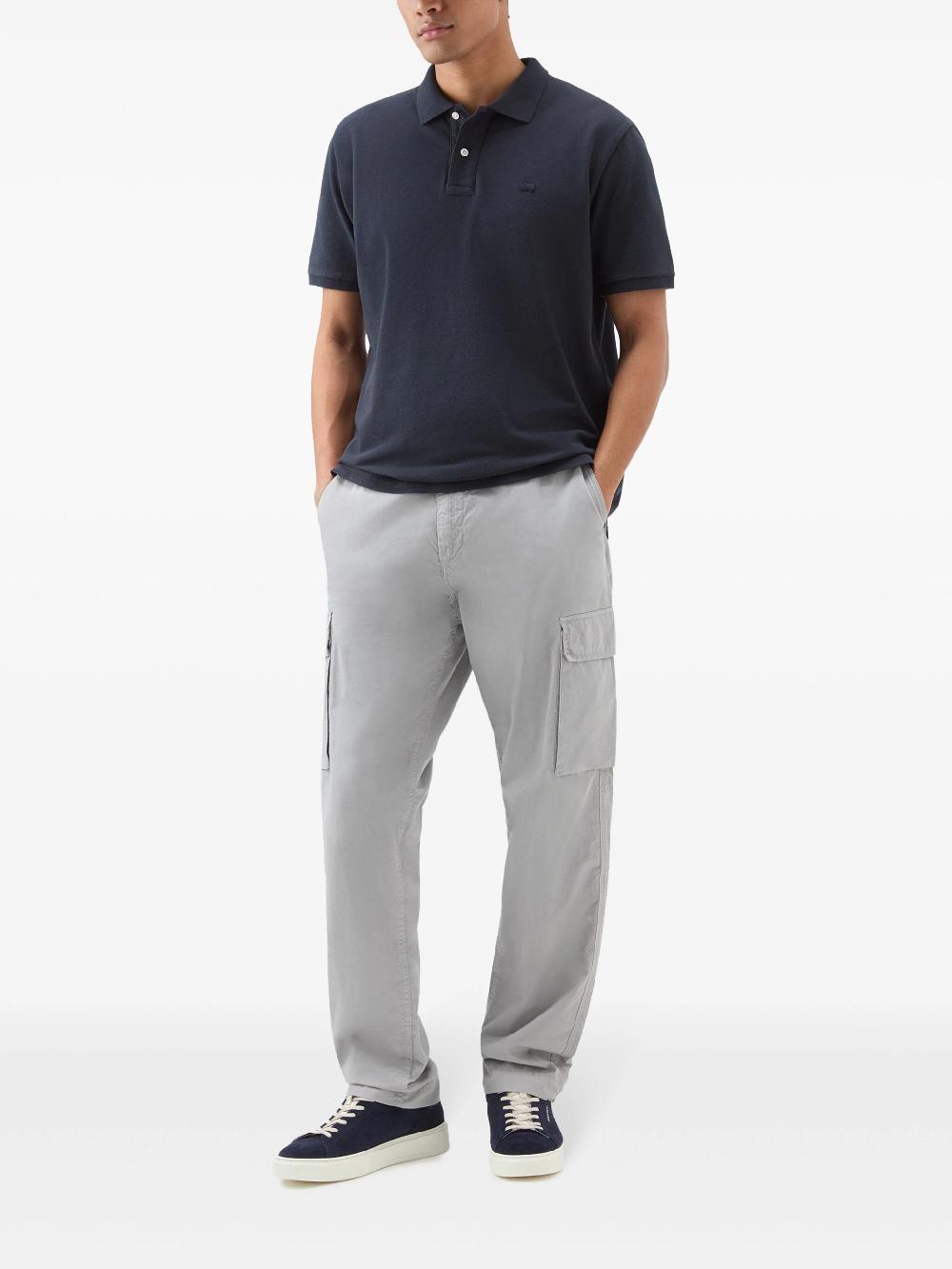 WOOLRICH Pure Cotton Pique Polo Shirt