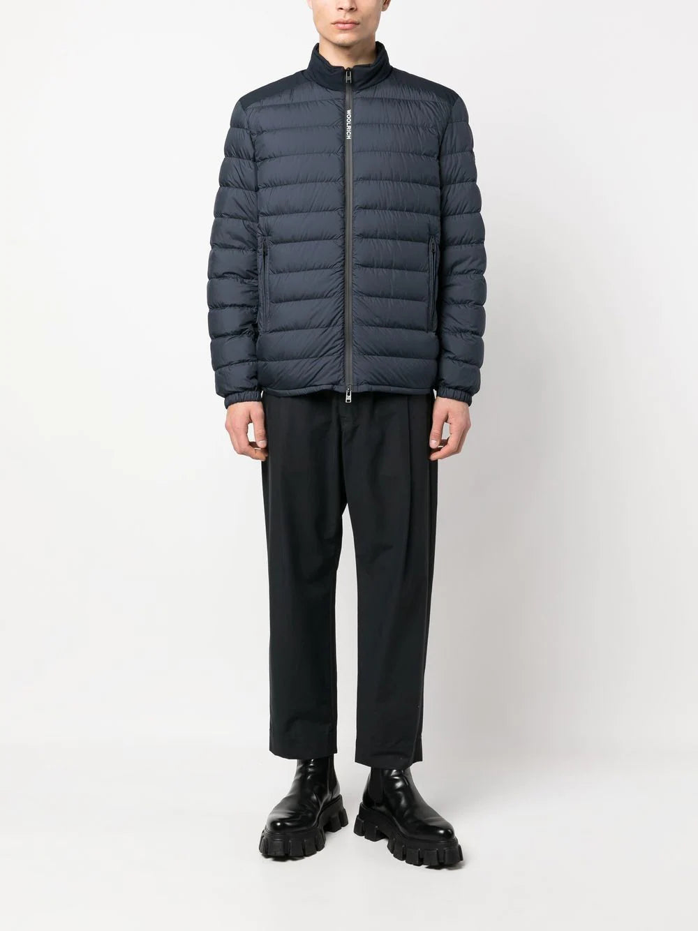 WOOLRICH Two-tone Puffer Jacket