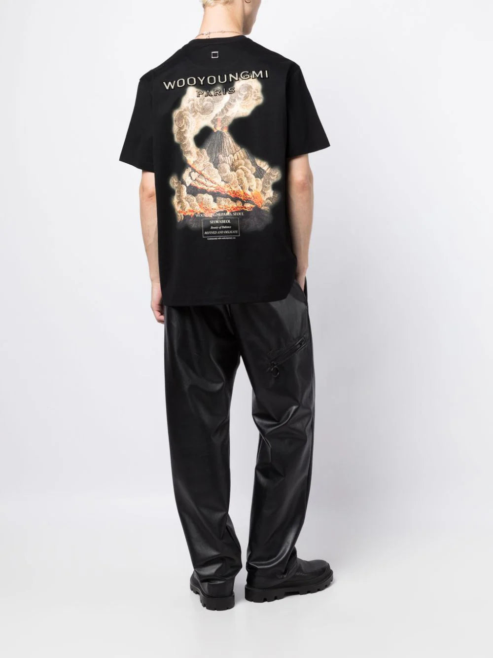 WOOYOUNGMI Crewneck T-shirt With Embroidery