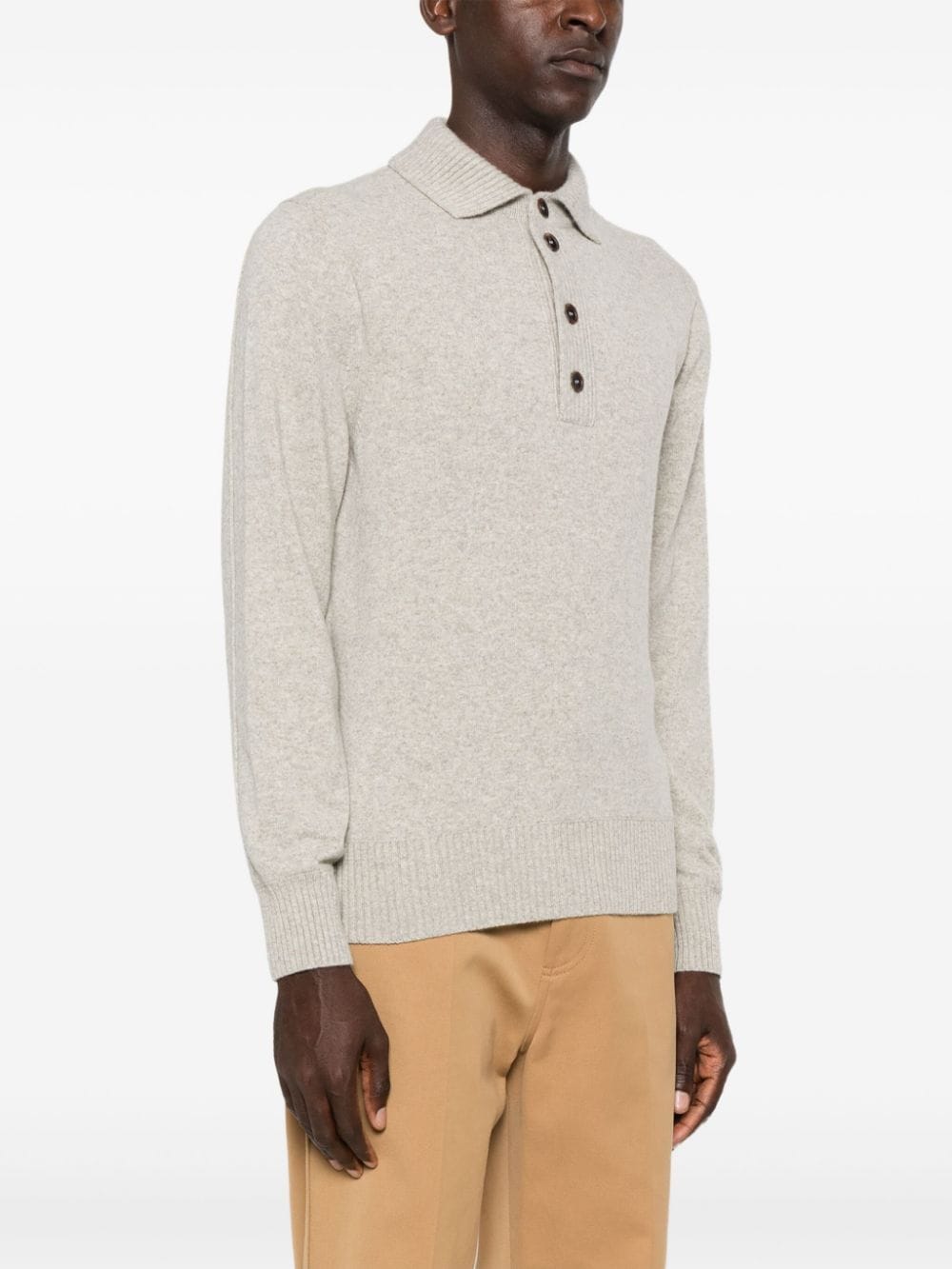 ZEGNA Knitted Polo Shirt