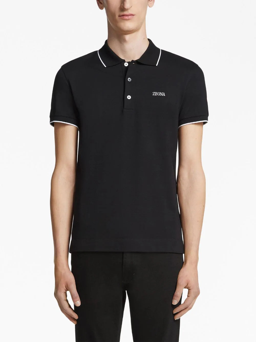 ZEGNA Logo Polo Shirt