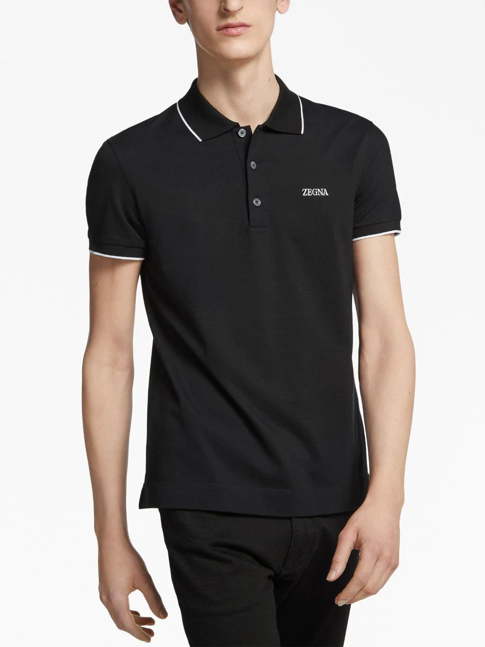 ZEGNA Logo Polo Shirt