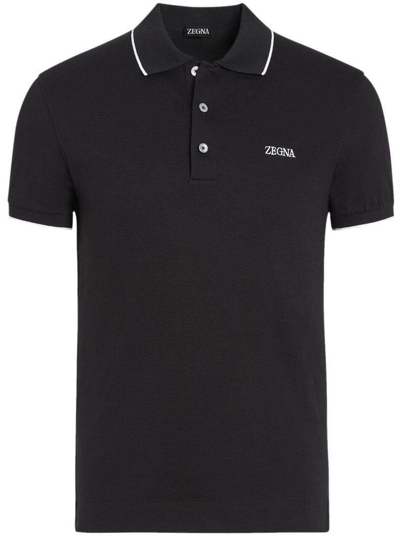 ZEGNA Logo polo shirt