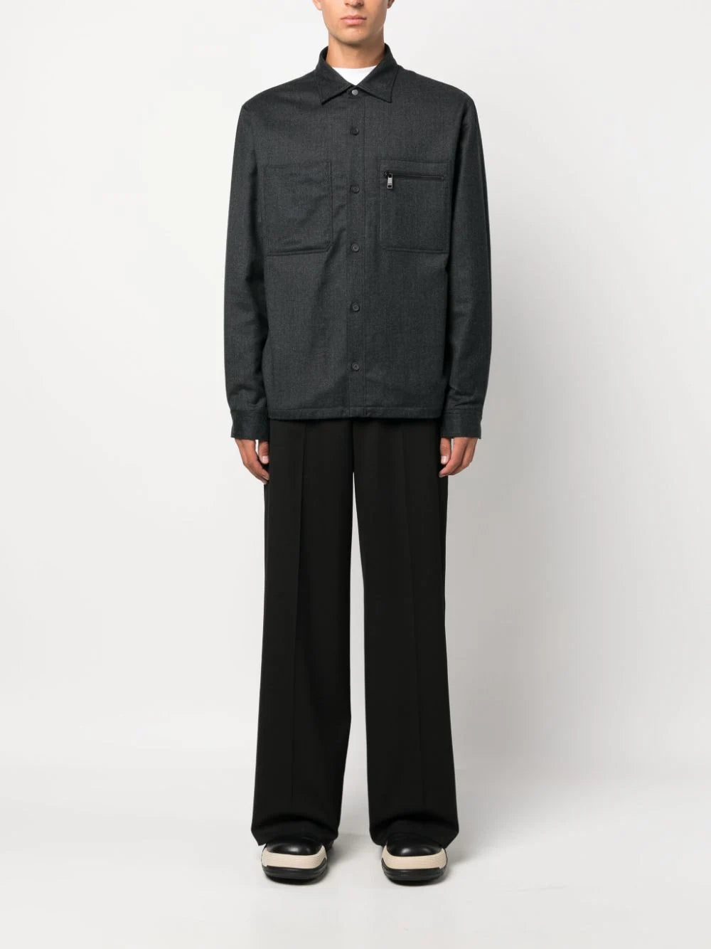 ZEGNA Wool Shirt Jacket