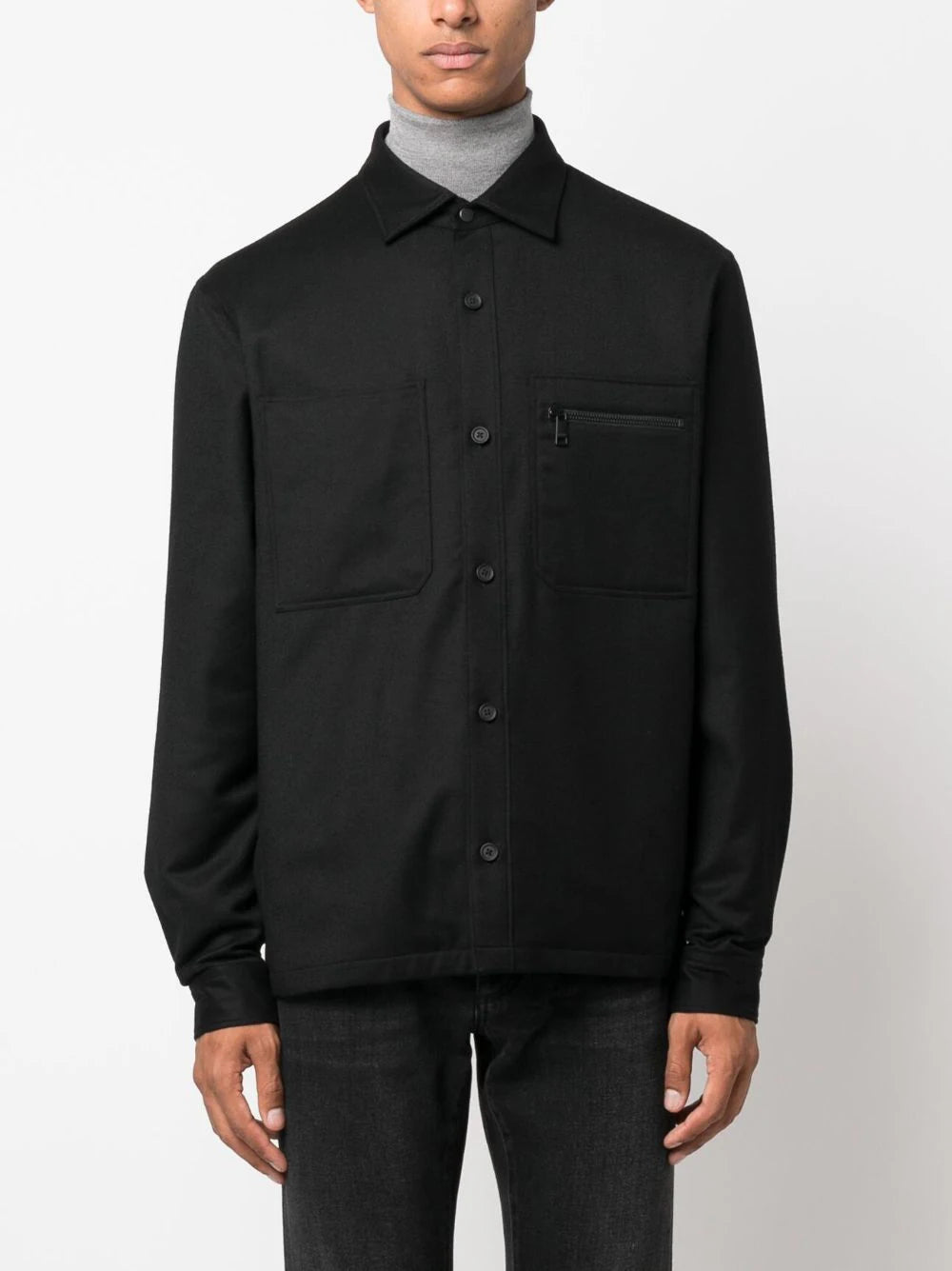 ZEGNA Wool Shirt-jacket