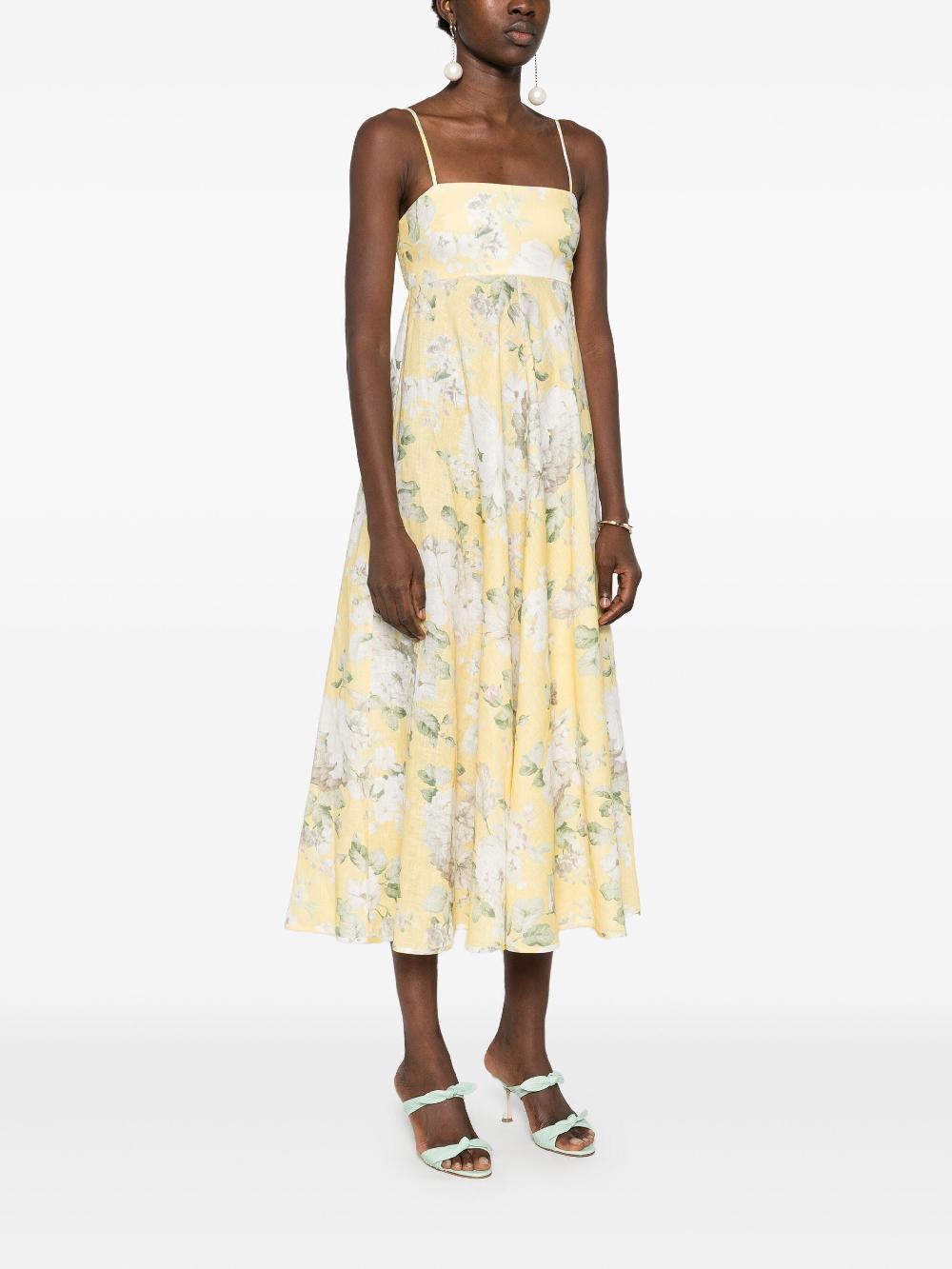 ZIMMERMANN Acacia Midi Dress