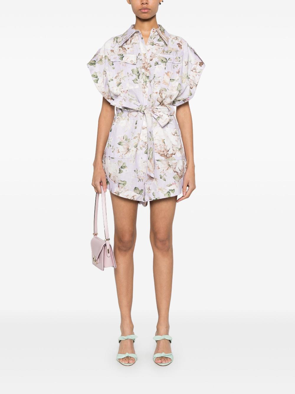 ZIMMERMANN Acacia Pocket Playsuit
