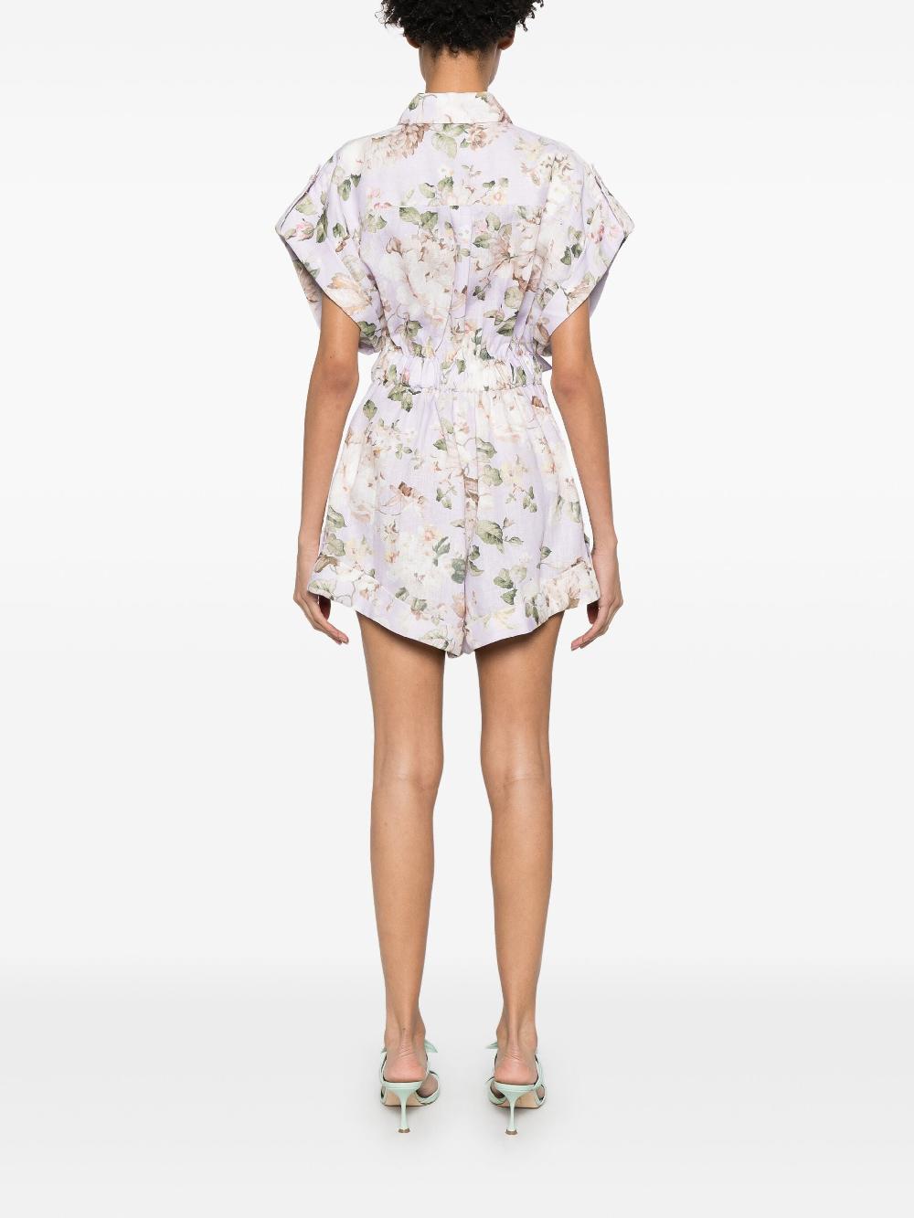 ZIMMERMANN Acacia Pocket Playsuit