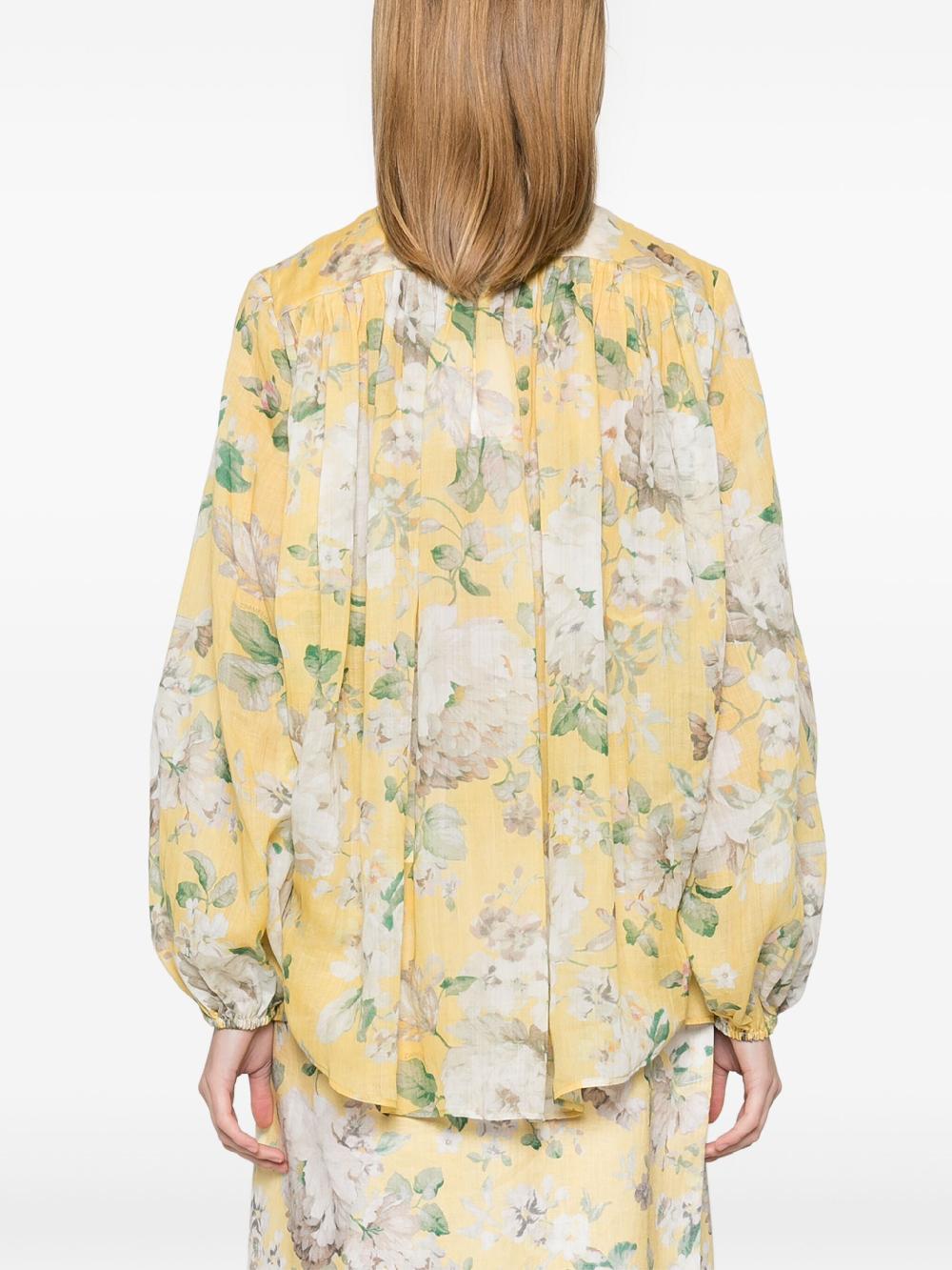 ZIMMERMANN Acacia Scallop Blouse