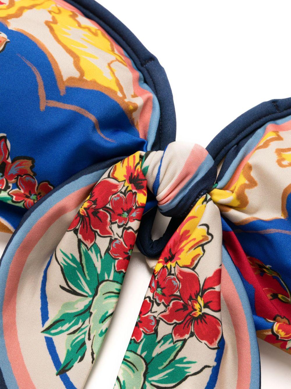 ZIMMERMANN Alight Scarf Tie Bikini