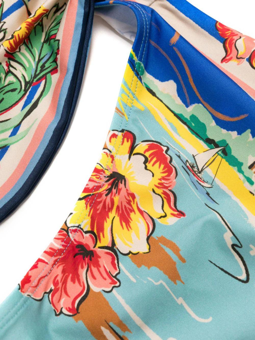 ZIMMERMANN Alight Scarf Tie Bikini