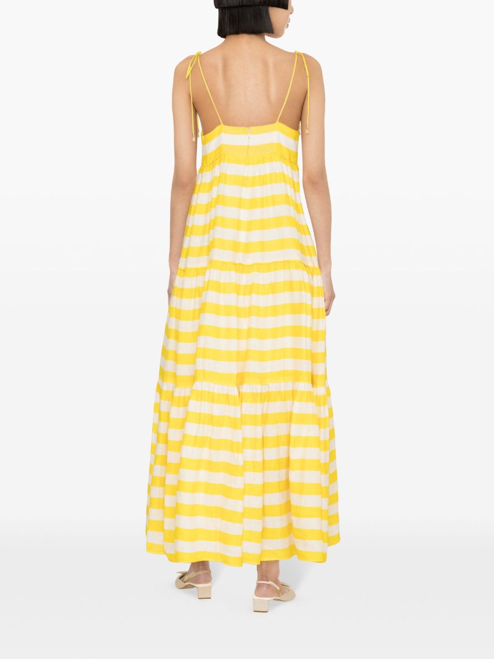 ZIMMERMANN Alight Tie Shoulder Dress