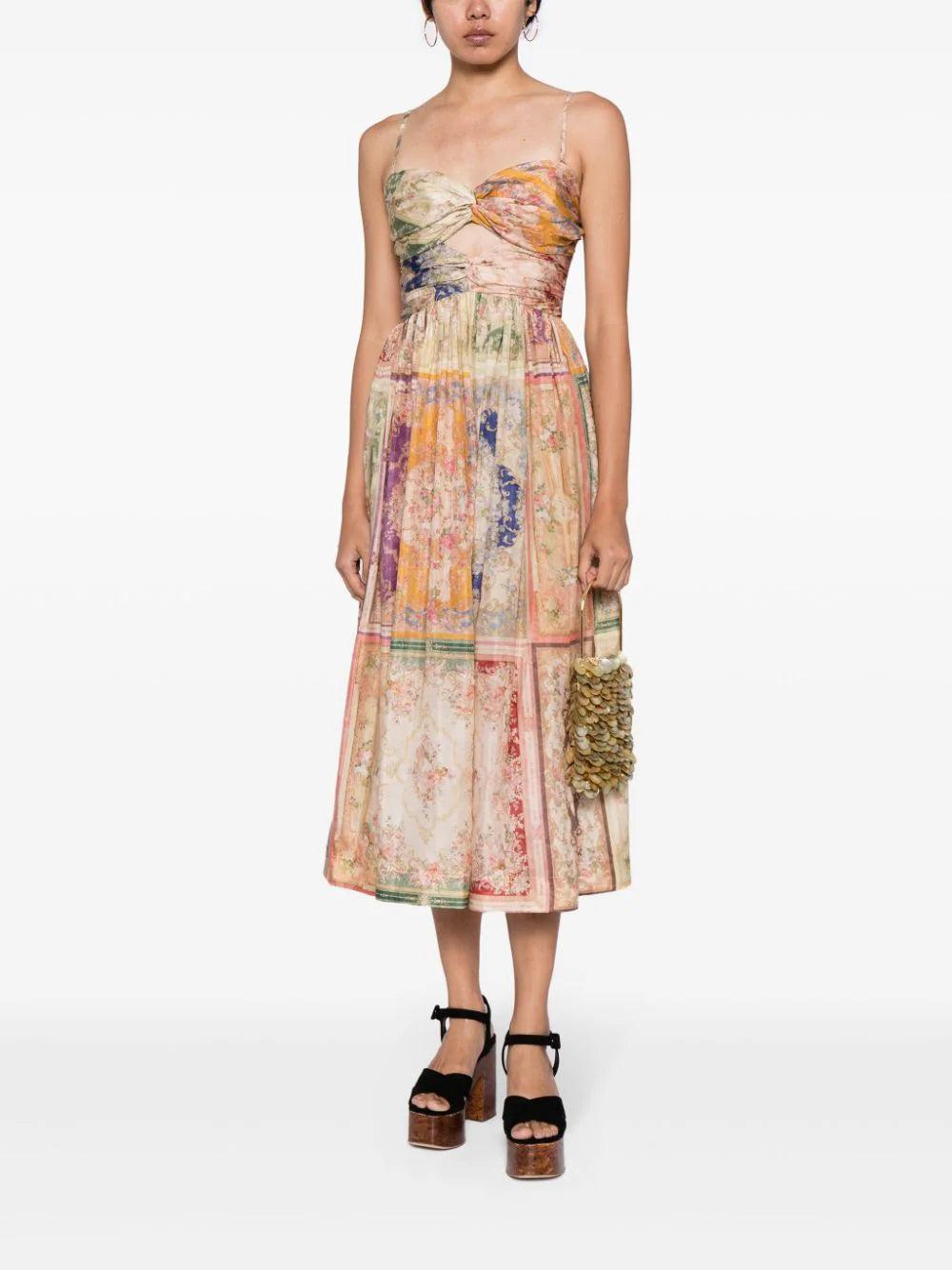ZIMMERMANN August Midi Dress