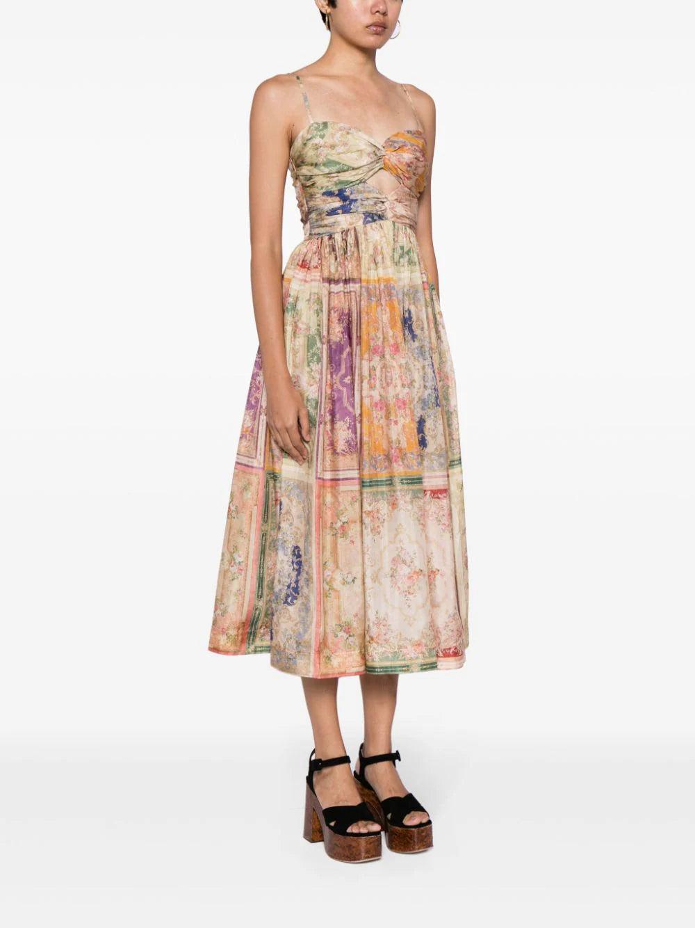 ZIMMERMANN August Midi Dress