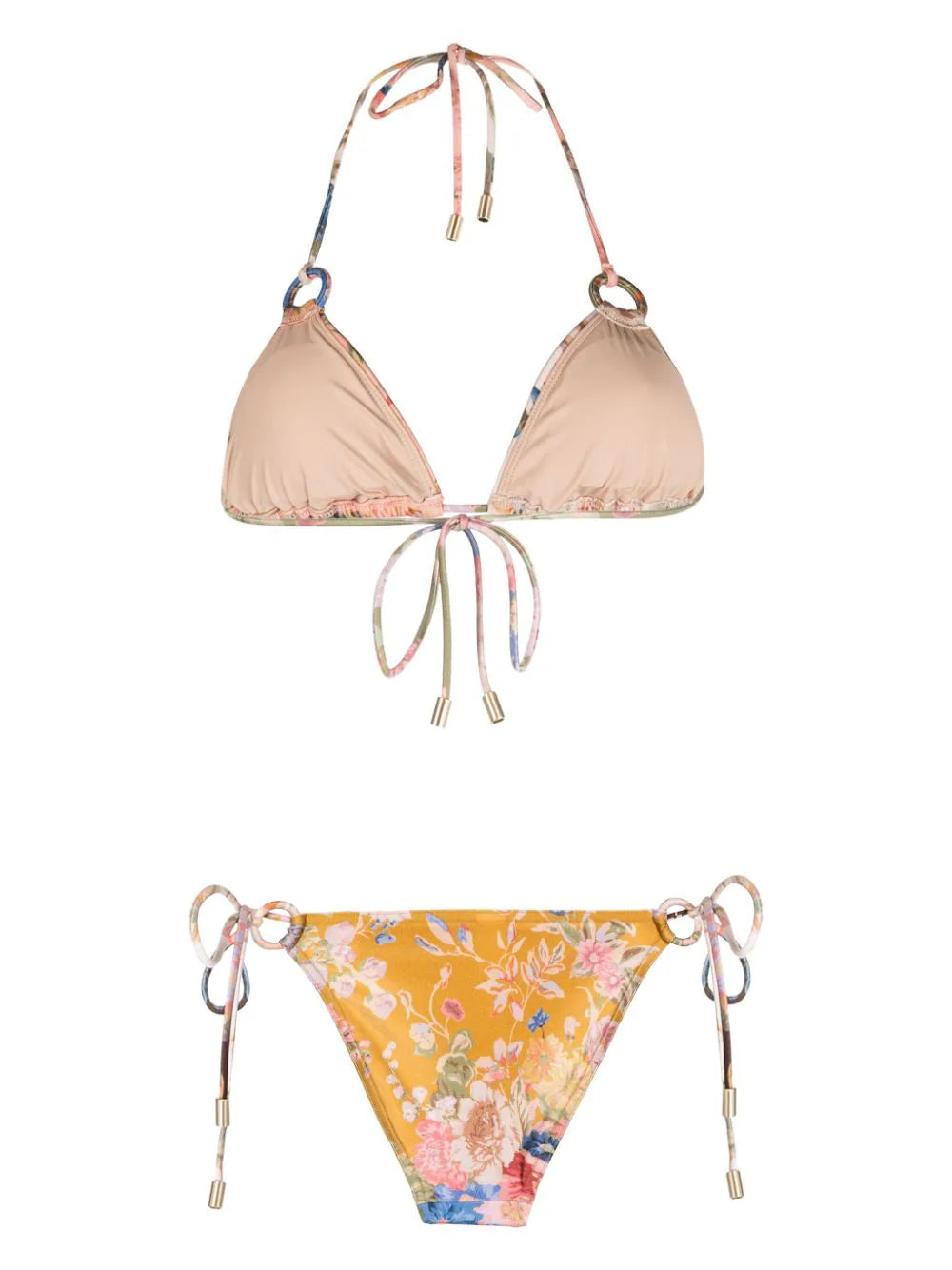 ZIMMERMANN August Spliced Ring Tie Bikini
