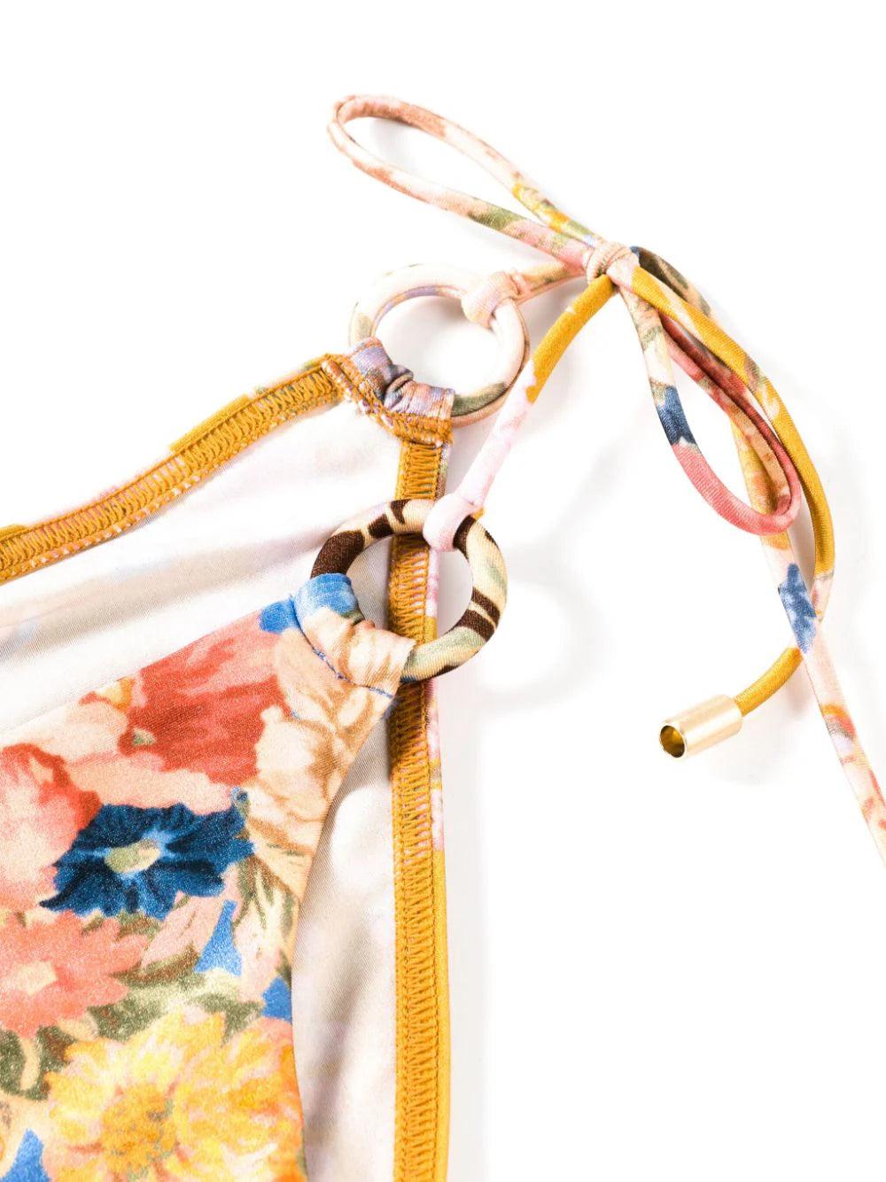 ZIMMERMANN August Spliced Ring Tie Bikini