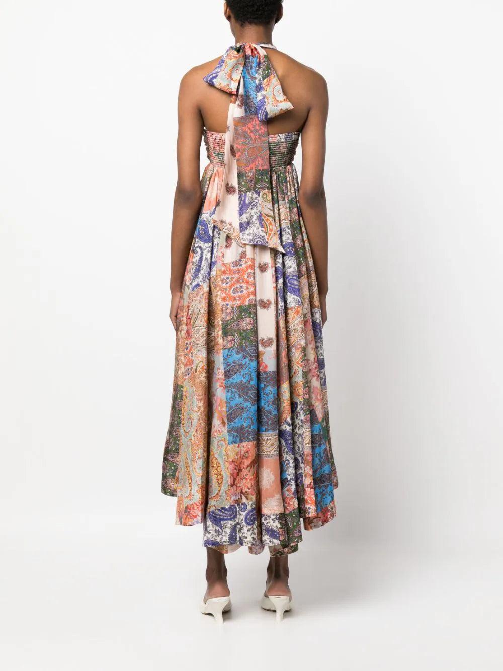 ZIMMERMANN Devi Halter Maxi Dress