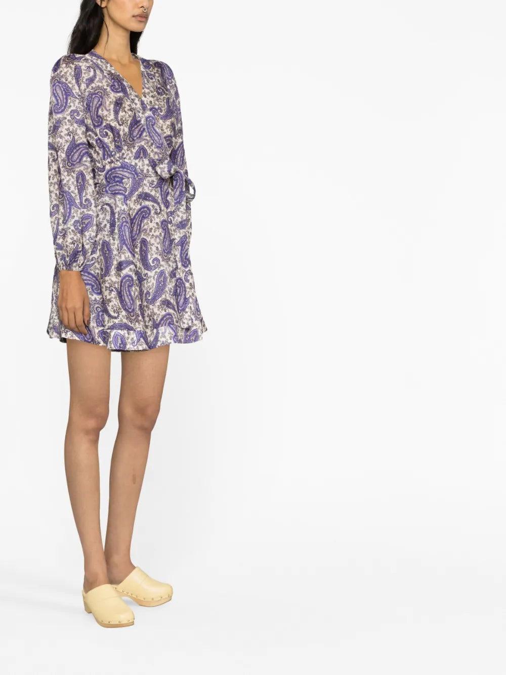 ZIMMERMANN Devi Paisley Wrap Minidress