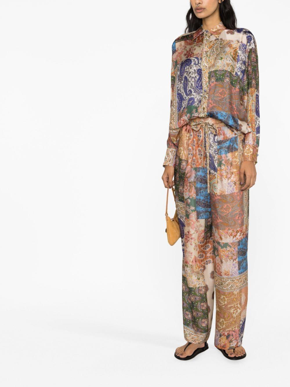 ZIMMERMANN Devi Relaxed Pants