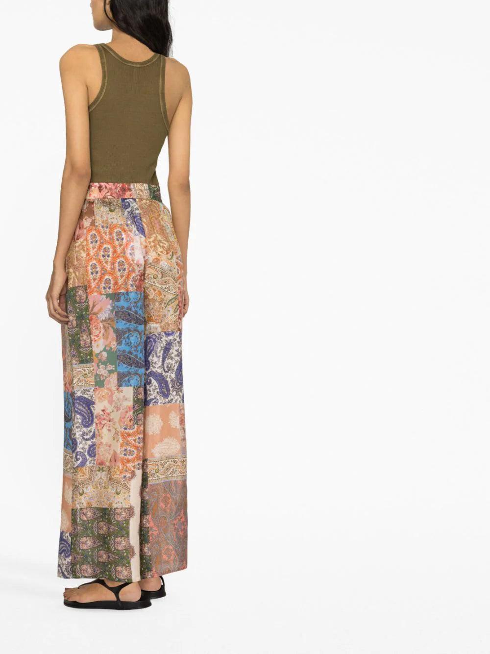 ZIMMERMANN Devi Relaxed Pants