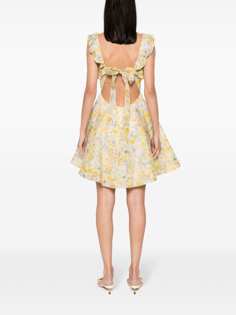 ZIMMERMANN Harmony Frilled Mini Dress