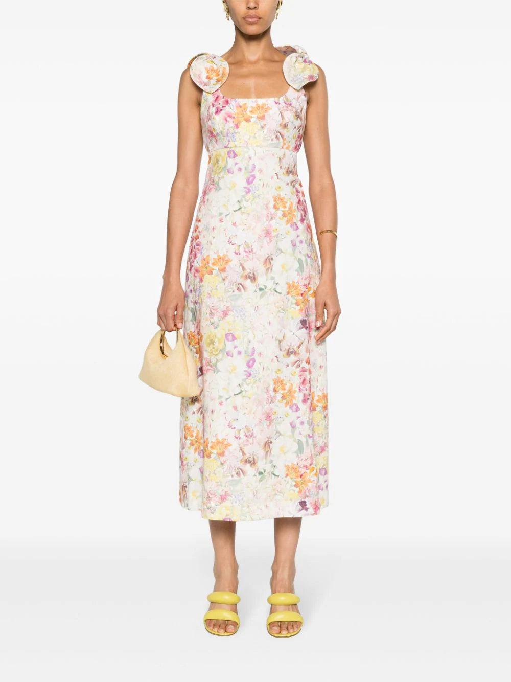 ZIMMERMANN Harmony Midi Dress