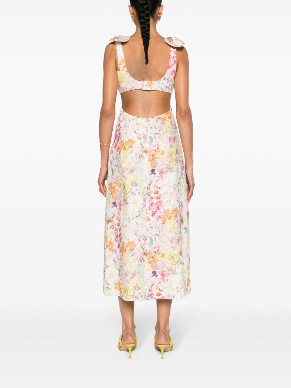 ZIMMERMANN Harmony Midi Dress