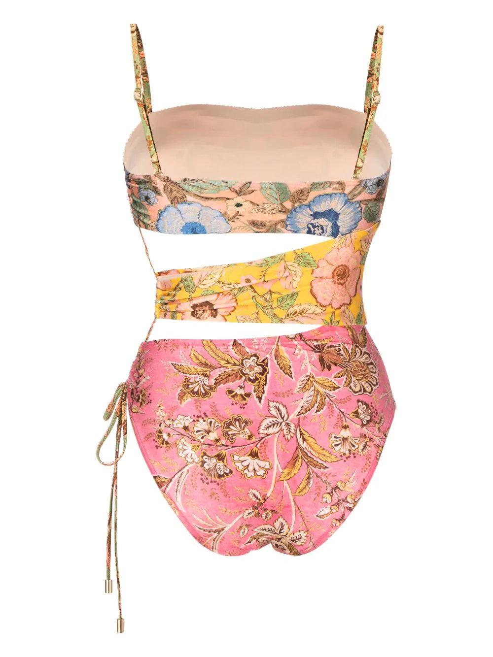 ZIMMERMANN Junie Lace Up Cutout 1pc