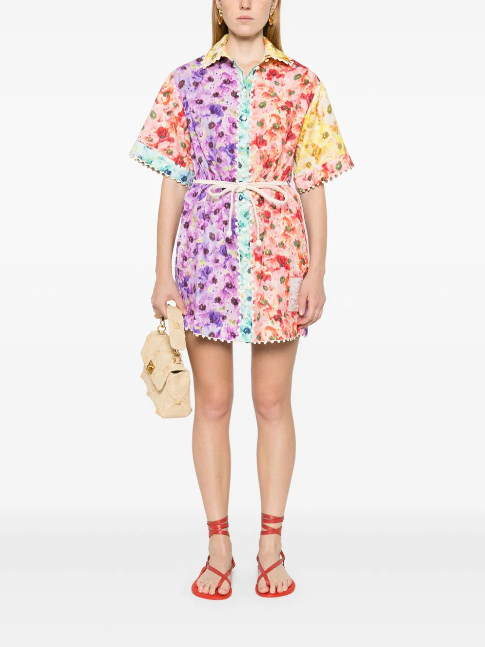 ZIMMERMANN Lightburst Shirt Dress