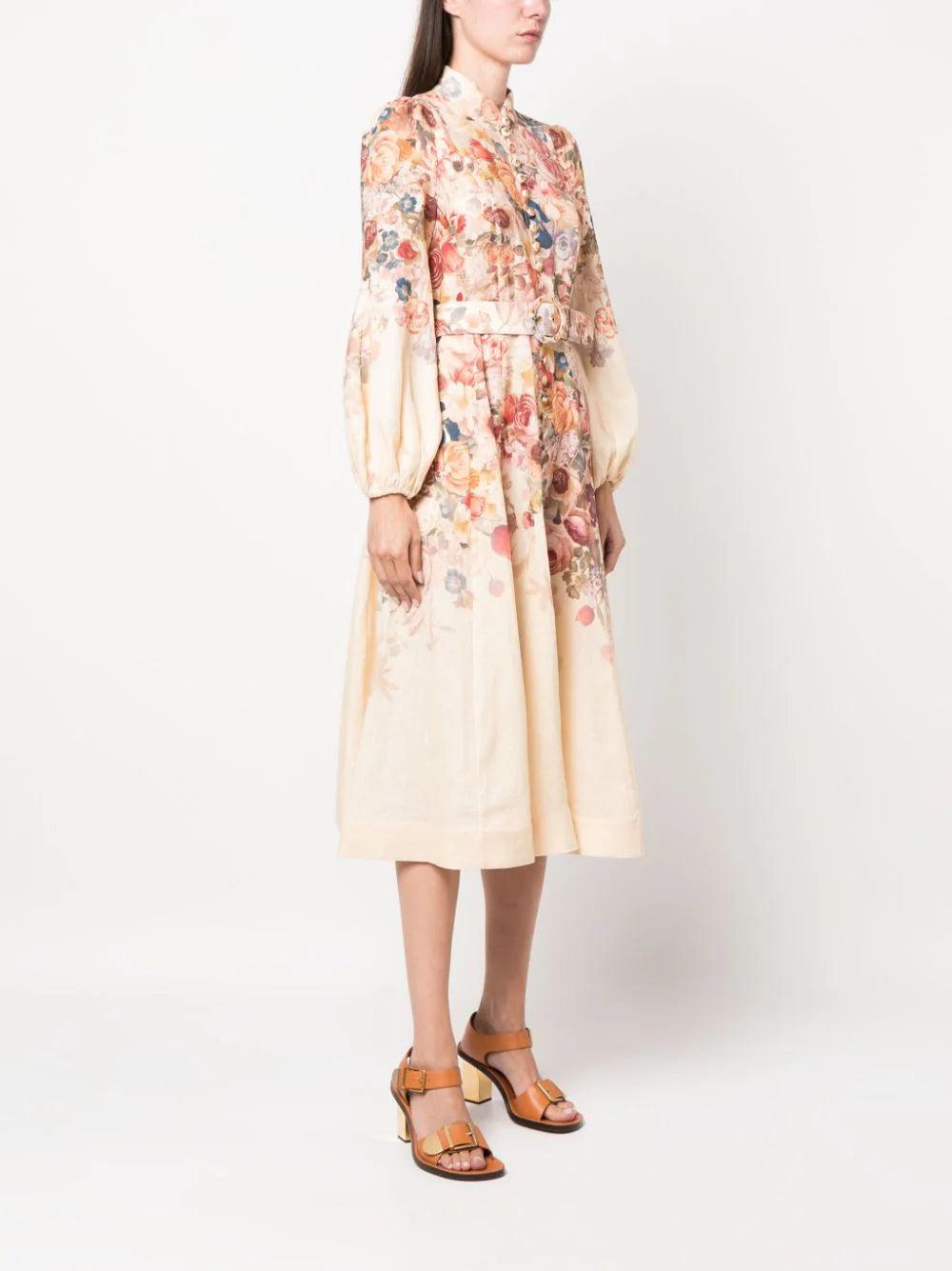 ZIMMERMANN Luminosity Midi Dress