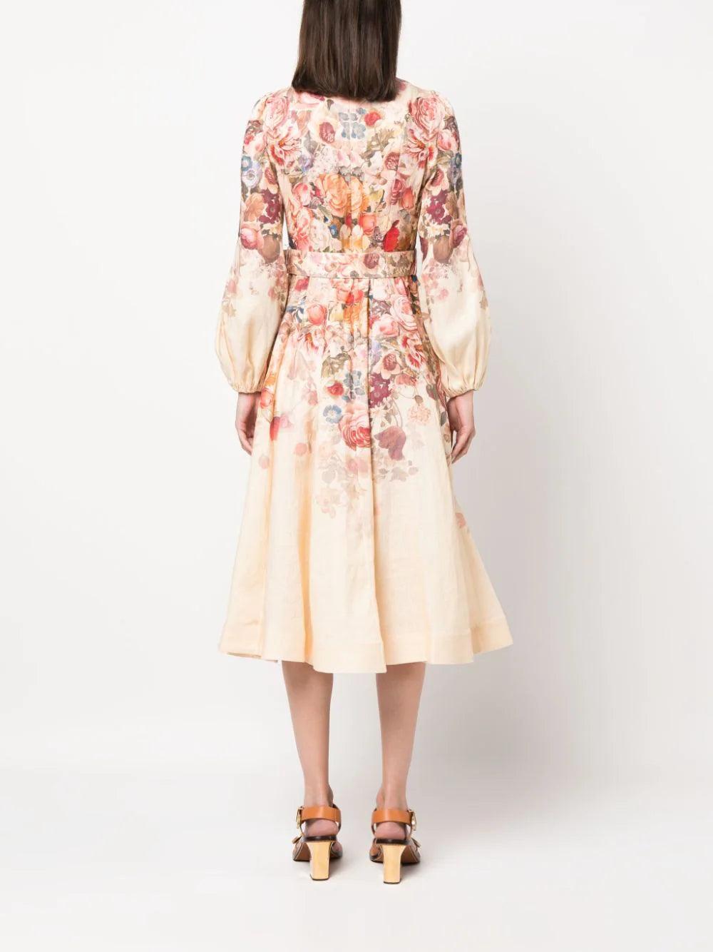 ZIMMERMANN Luminosity Midi Dress