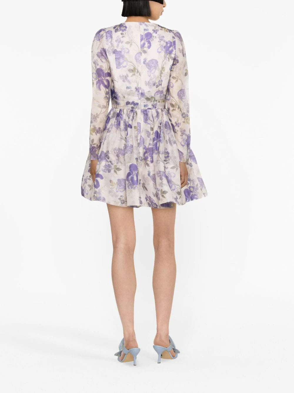ZIMMERMANN Lyrical Cross Over Mini Dress