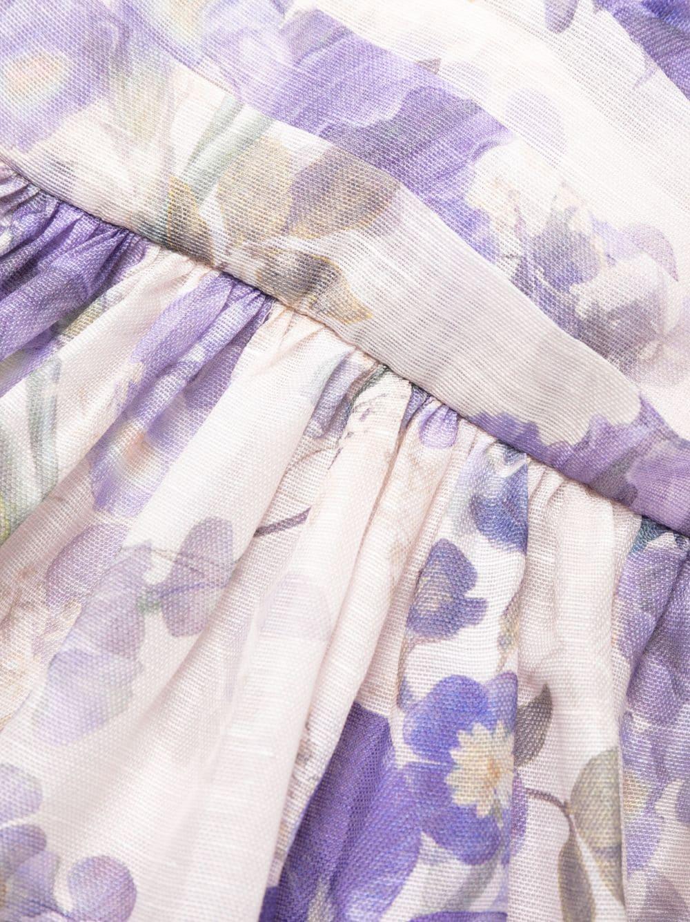 ZIMMERMANN Lyrical Cross Over Mini Dress