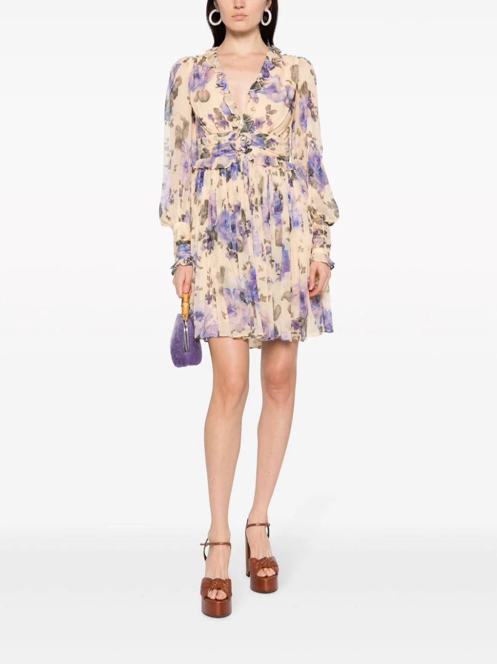 ZIMMERMANN Lyrical Ruffle Mini Dress
