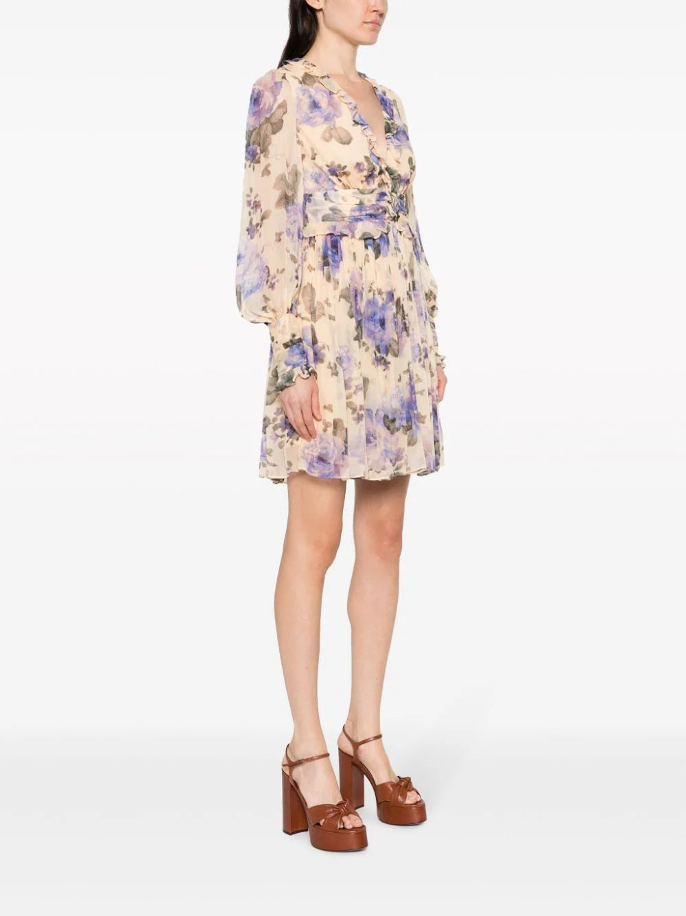 ZIMMERMANN Lyrical Ruffle Mini Dress