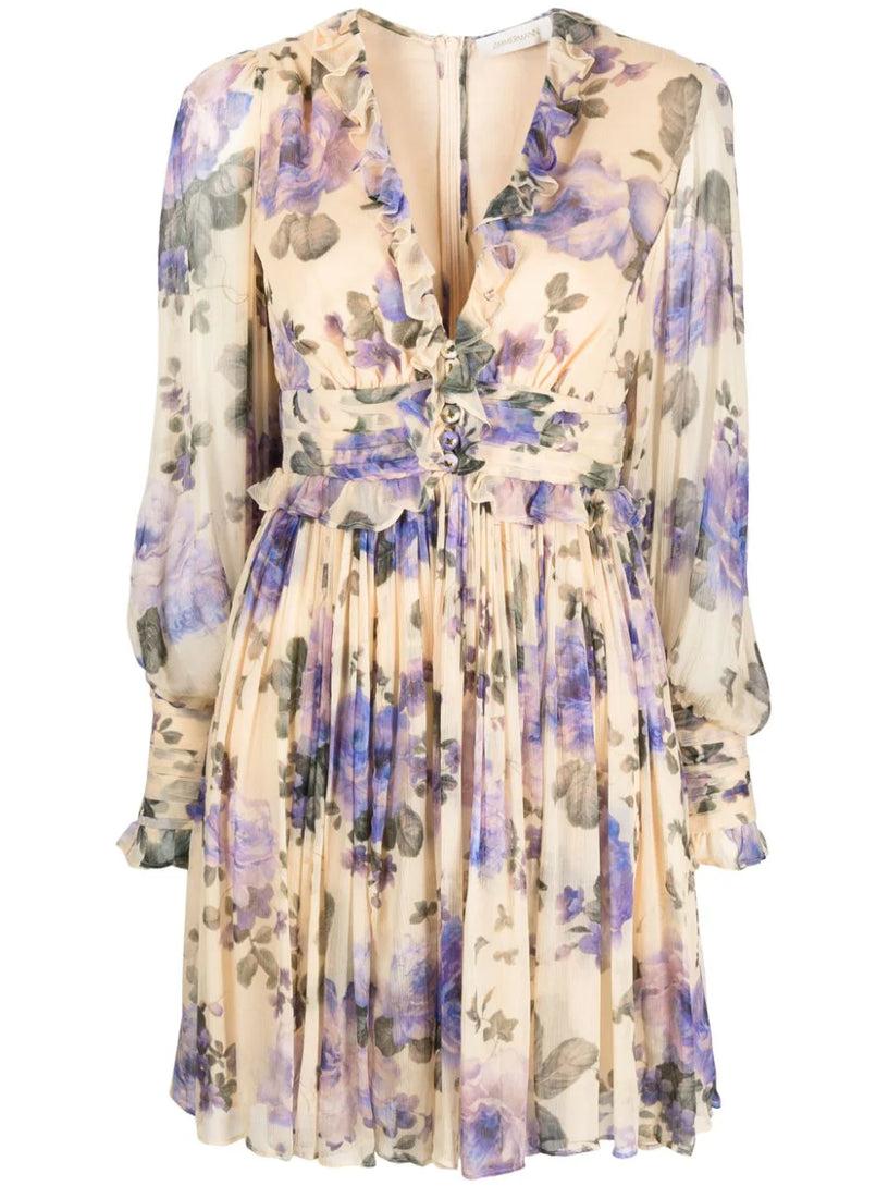 ZIMMERMANN Lyrical ruffle mini dress
